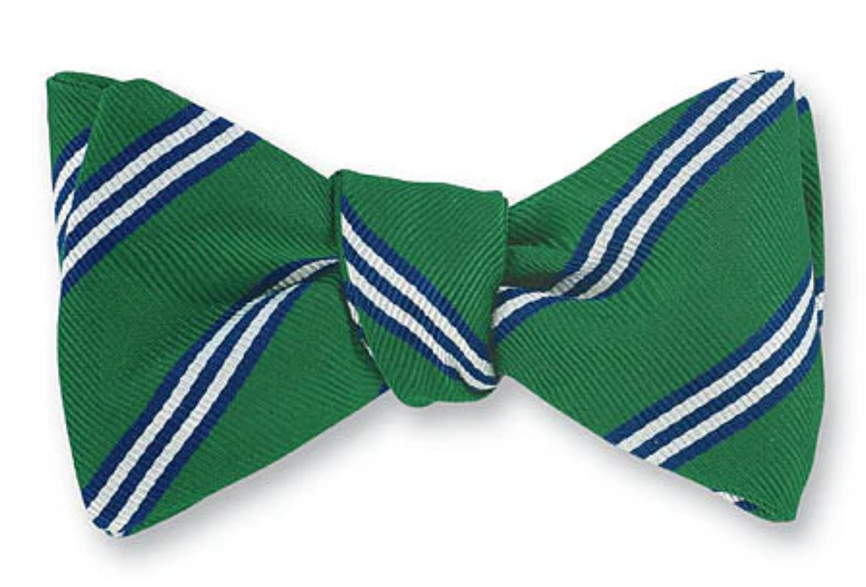 Brooks Striped Bow Tie