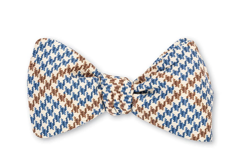 Clifton Windowpane Bow Tie