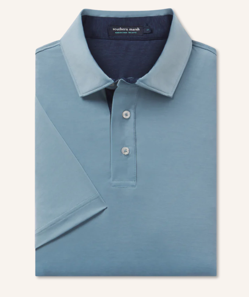 Lisbon Heather Performance Polo