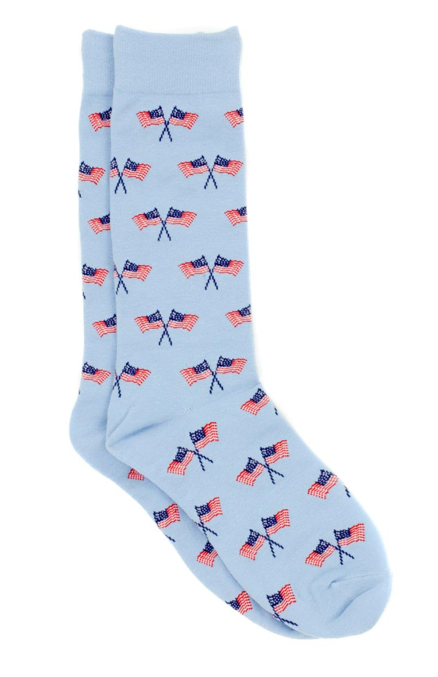 Lucky Duck Socks Freedom Flag