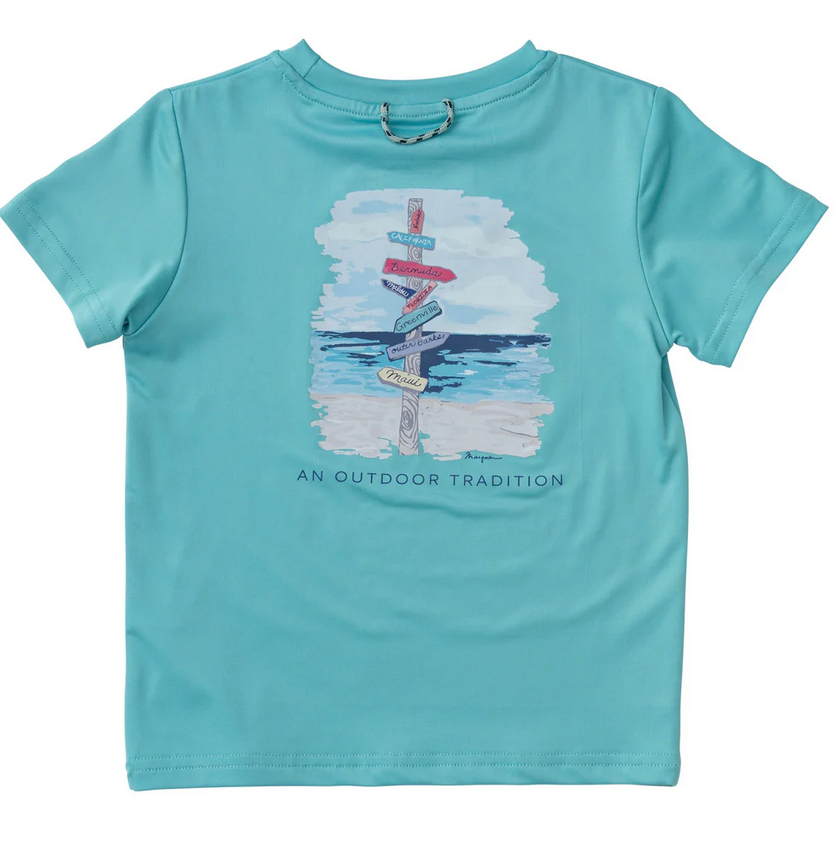 Youth Pro Performance Fishing Tee