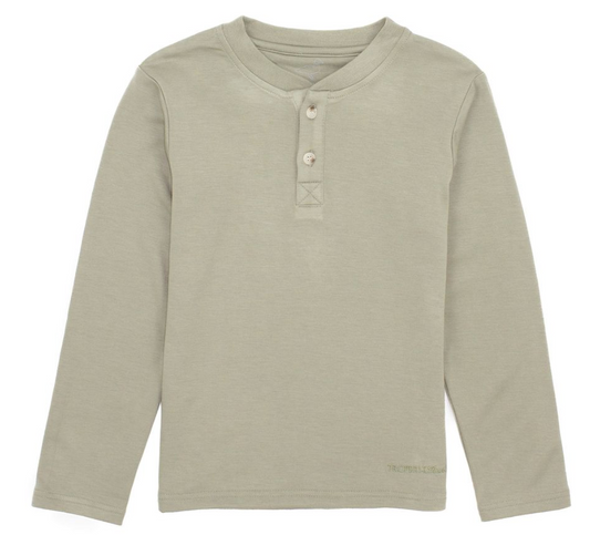 Boys Shoreline Henley LS