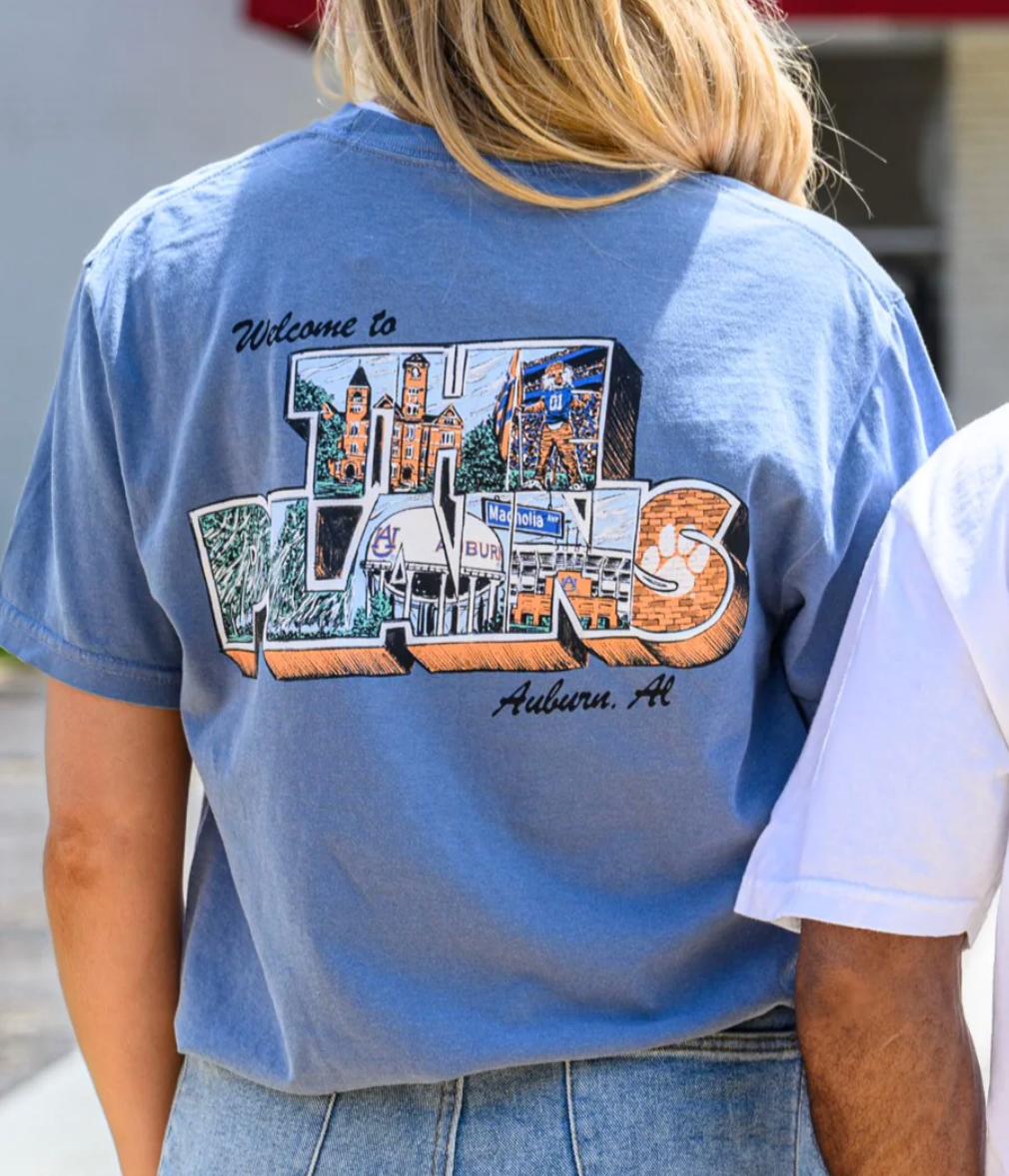 Auburn T-Shirt- Welcome To the Plains