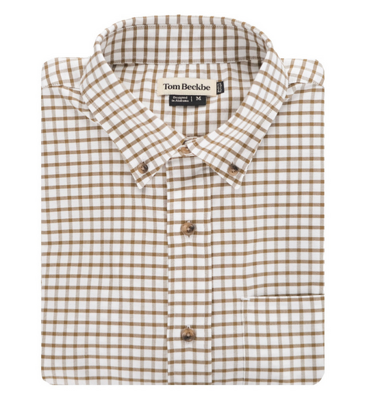 Oxford Shirt- Bark Check