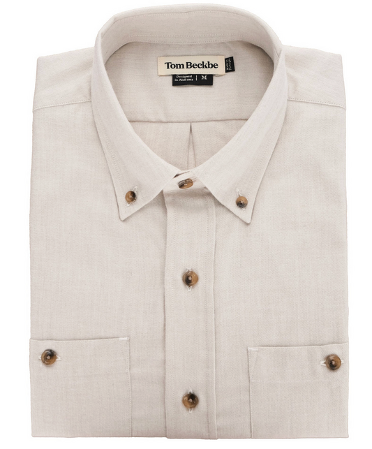 Brushed Cotton Twill Shirt