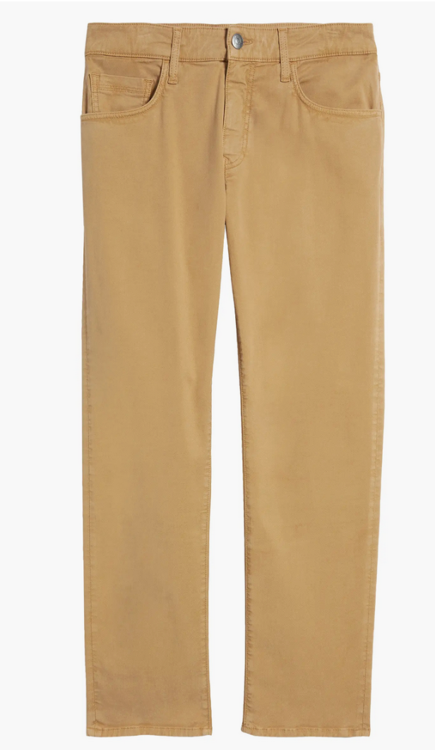 Zach Straight Leg- Luxe Twill Dijon