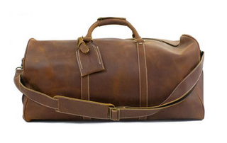 Migratory Leather Duffel Bag