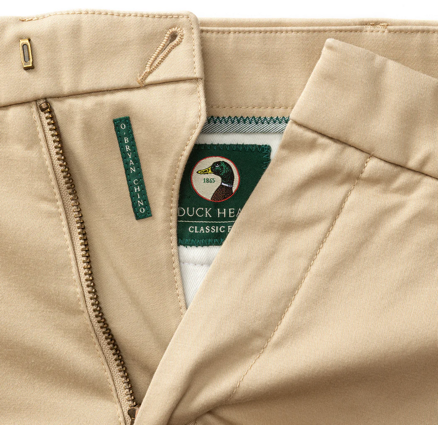 DH O'Bryan Organic Chino- Safari