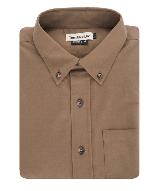 Oxford Shirt- Dark Khaki