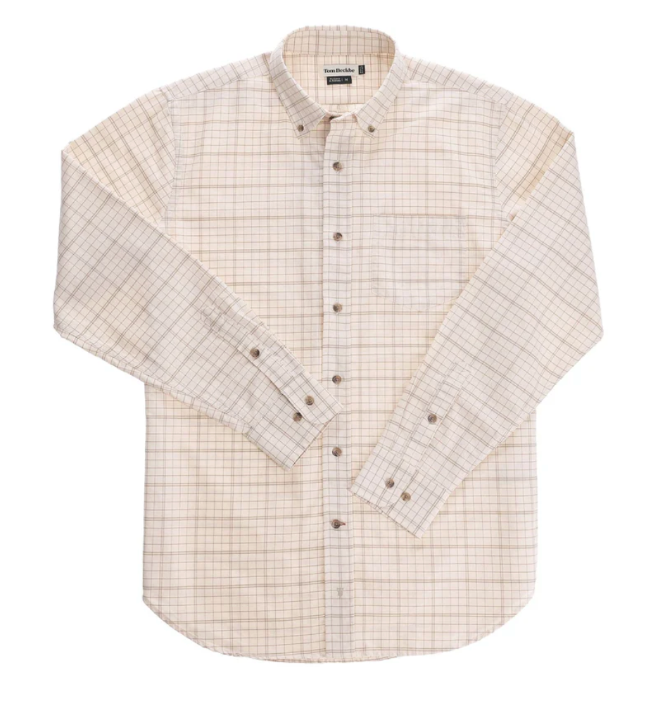 Oxford Shirt- Umber Plaid