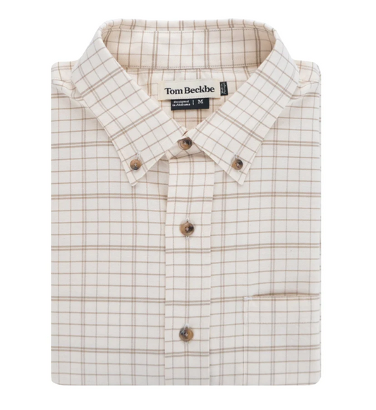 Oxford Shirt- Umber Plaid