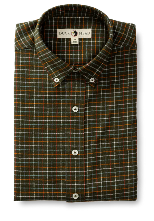 Cotton Flannel Sport Shirt