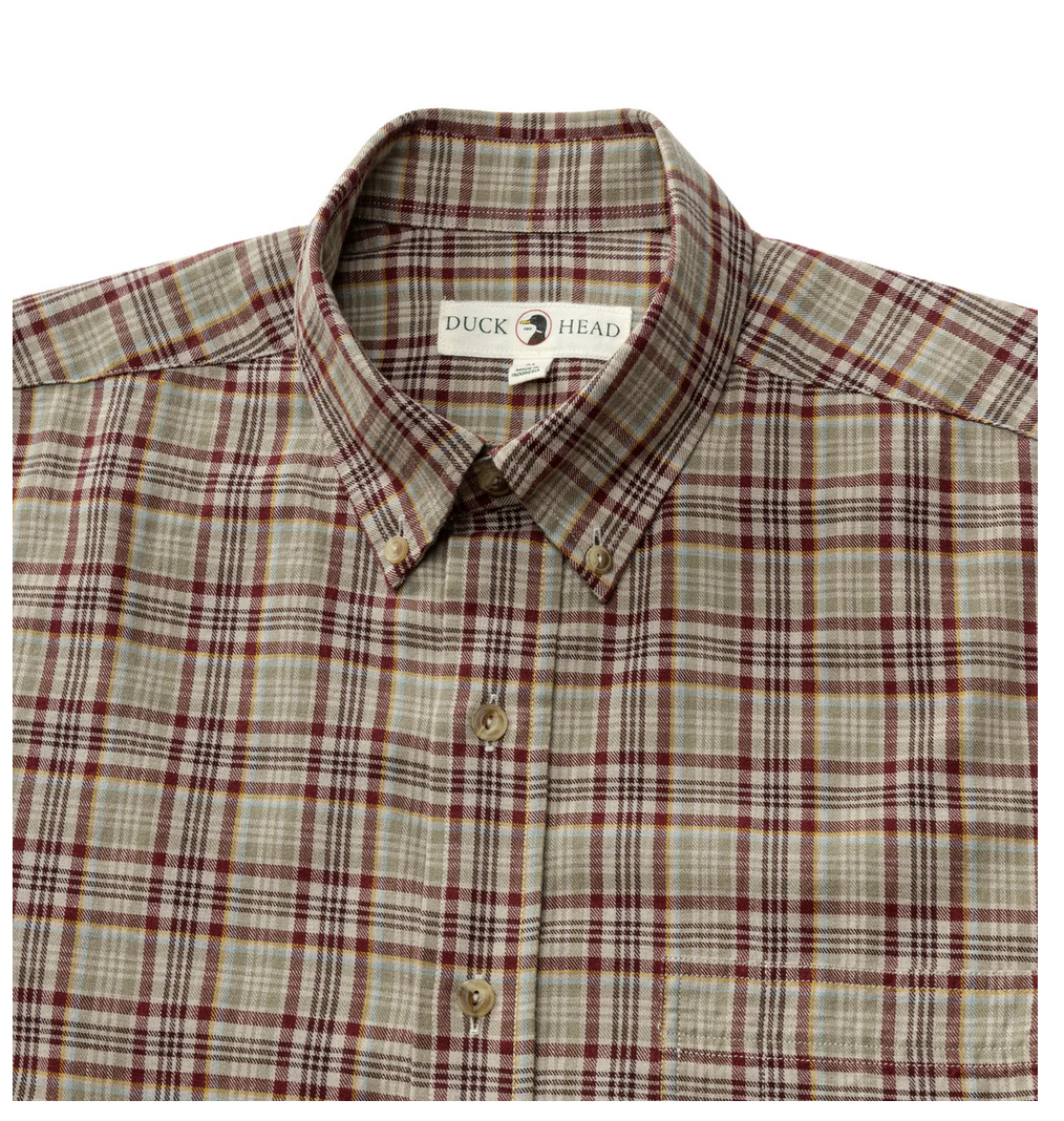 Cotton/Wool Twill Sport Shirt