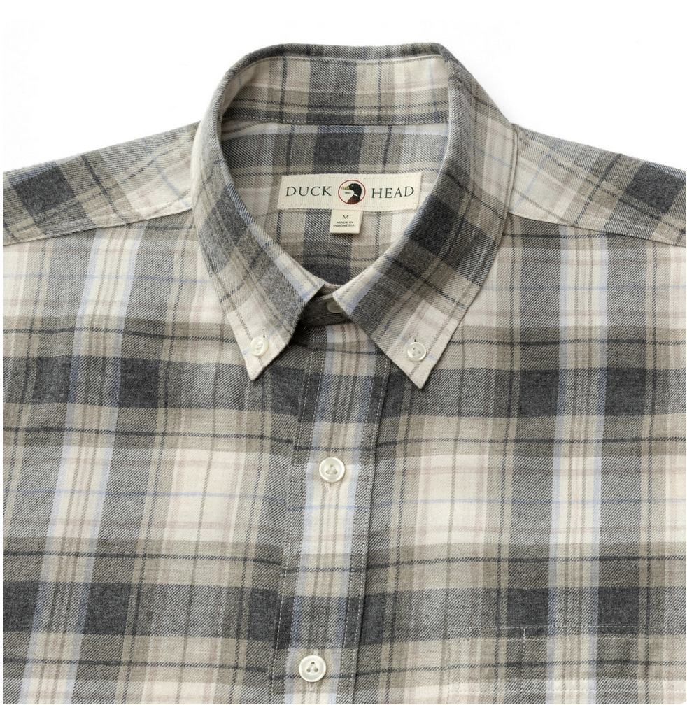 Cotton Flannel Sport Shirt