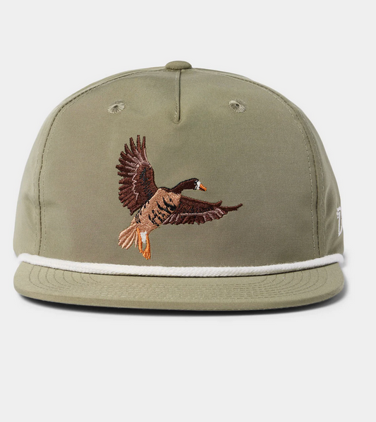 Duck Camp Grandpa Hat- Speckled Belly Goose