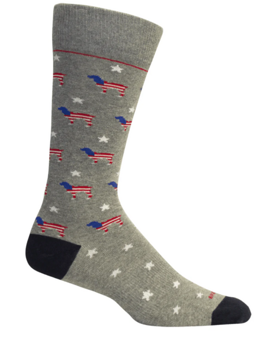 Brown Dog Socks- Red, White, Beau