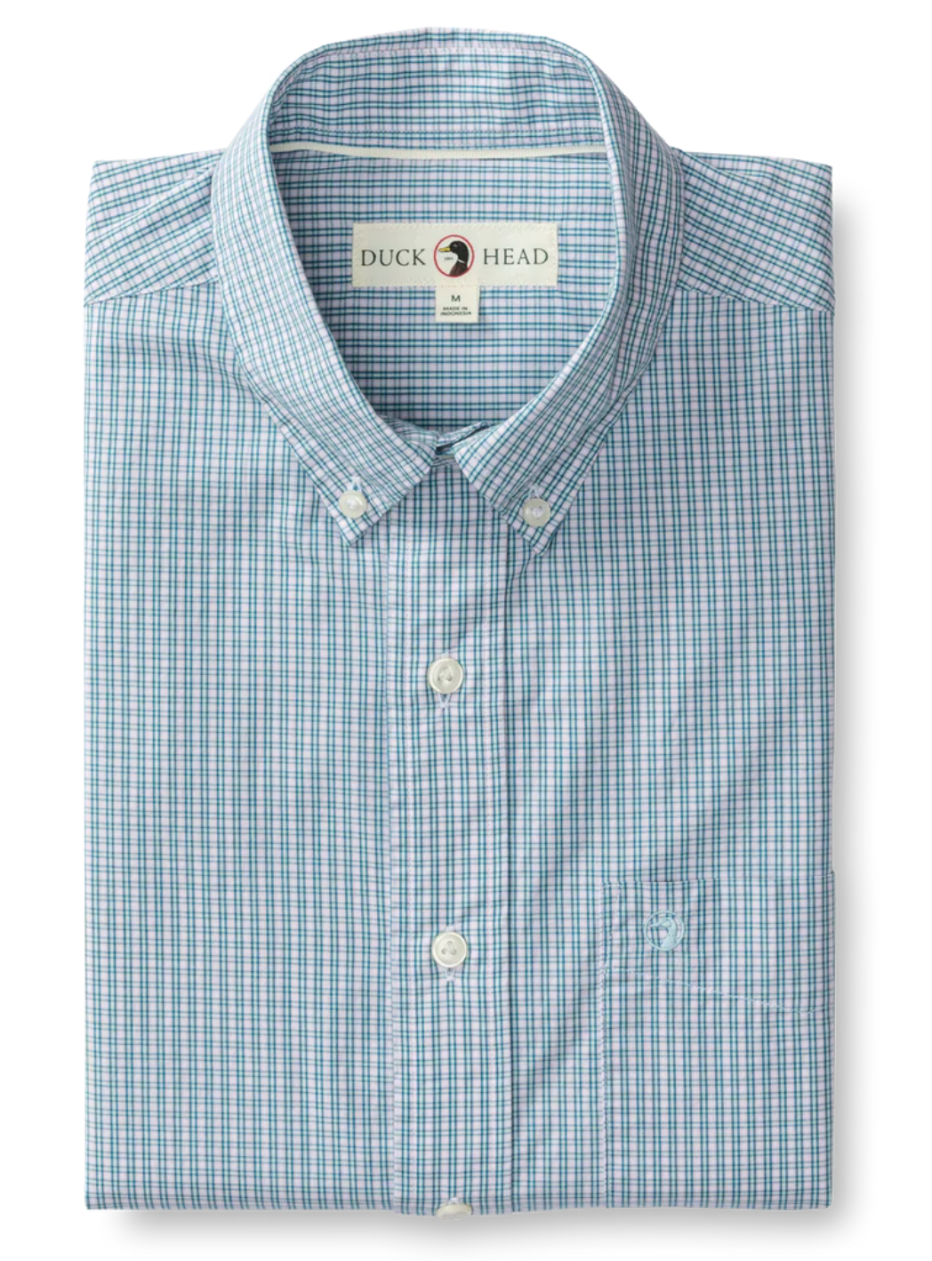 LS Cotton Poplin Sport Shirt - Ferry Plaid