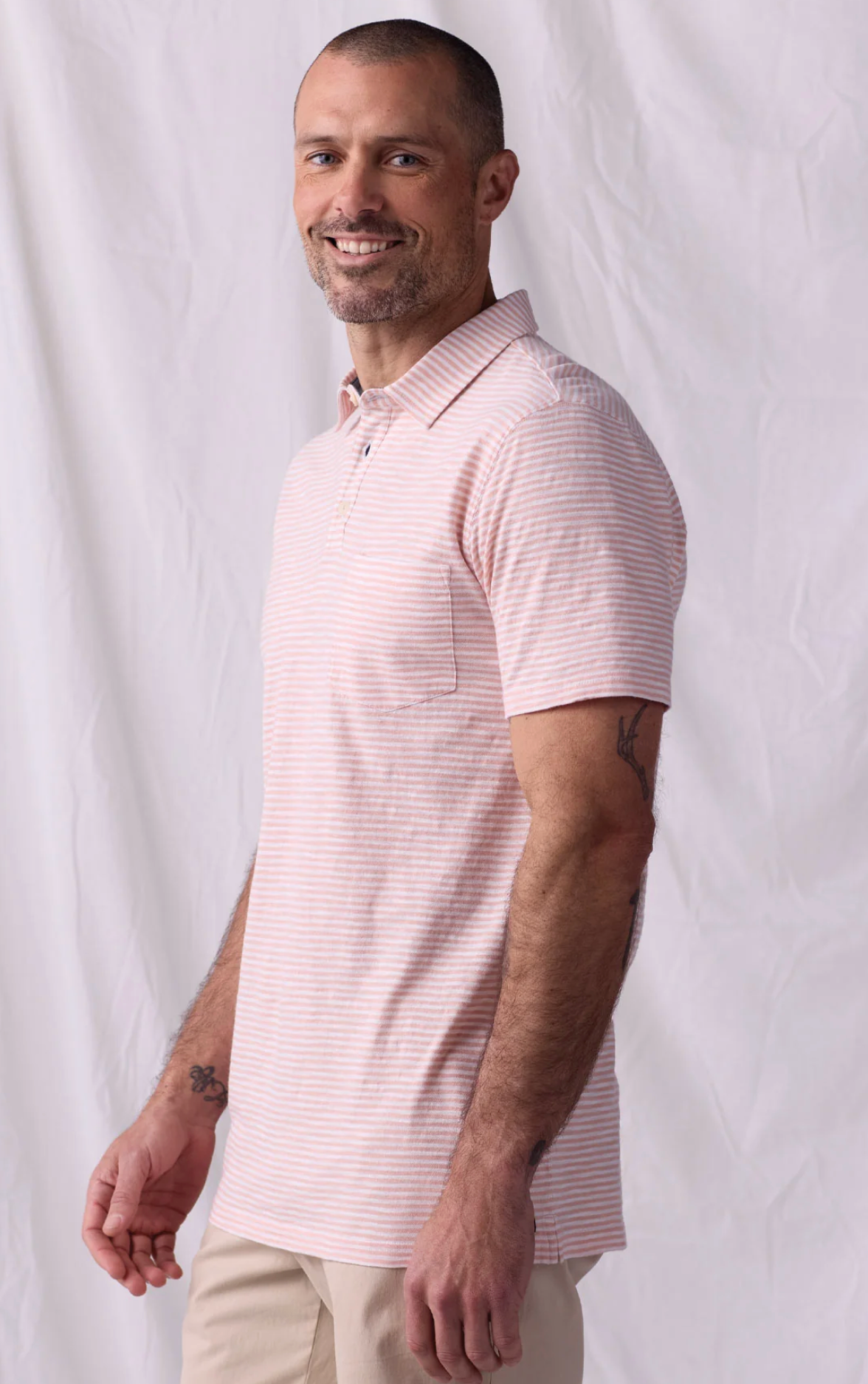 Vintage Slub Pocket Polo