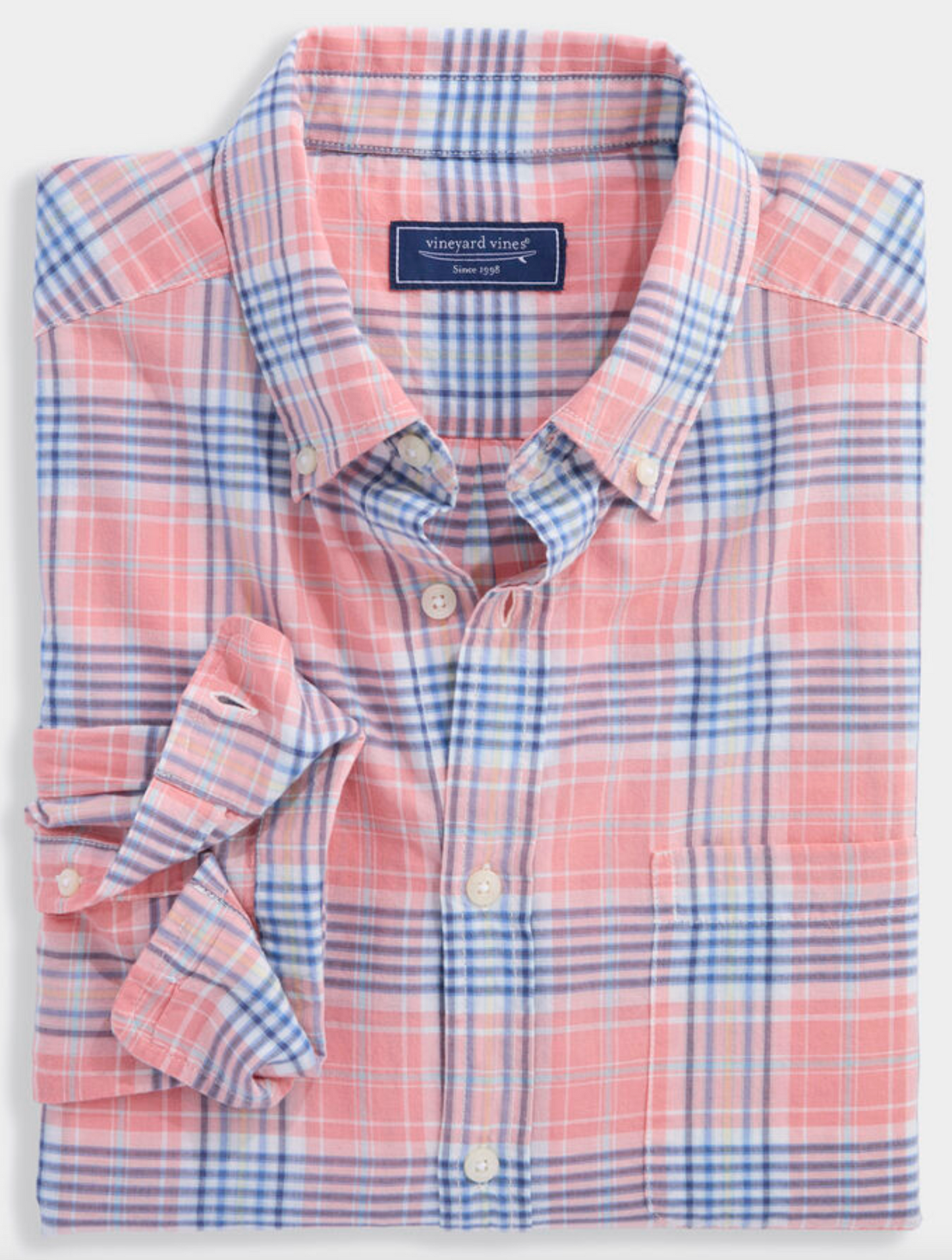 Long Bay Plaid Madras Shirt