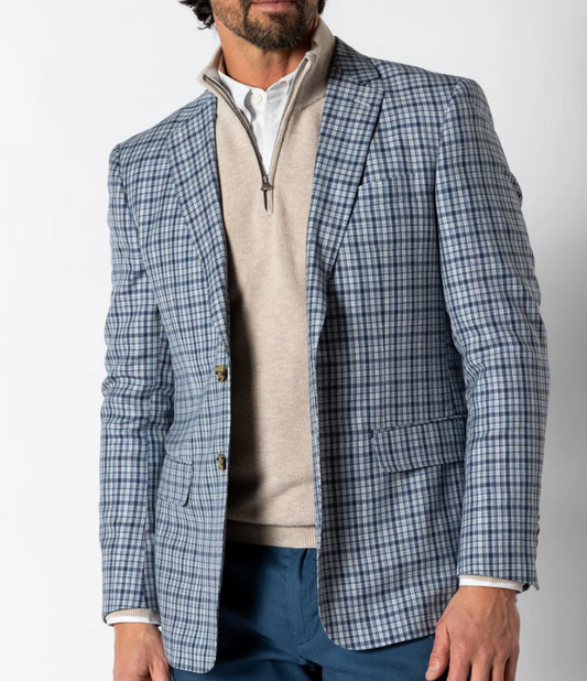 Bedford Plaid Sports Coat