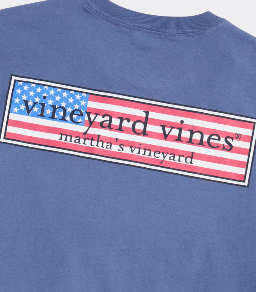 Classic USA Logo Box SS Tee