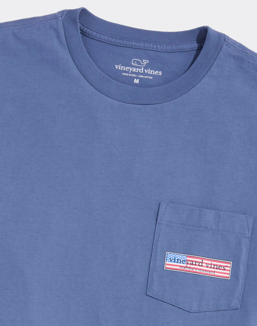 Classic USA Logo Box SS Tee