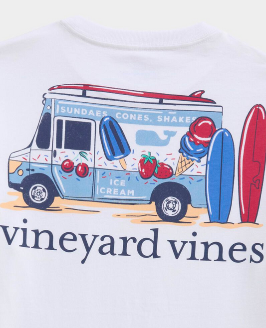 Boys Ice Cream Surf Truck SS Tee