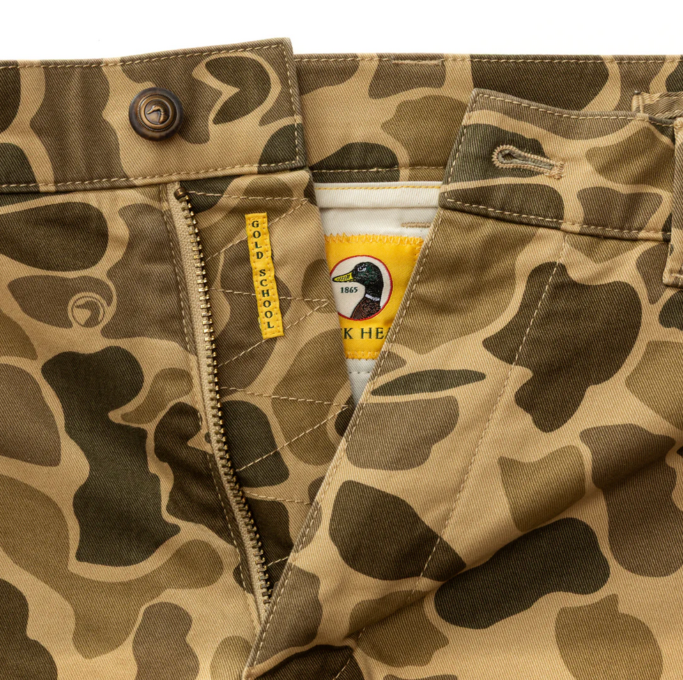 GOLD SCHOOL CHINO ORIGINAL KHAKI CAMO