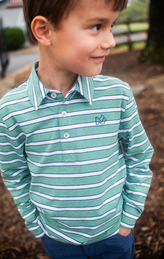 Boys LS Too Cool For School Polo