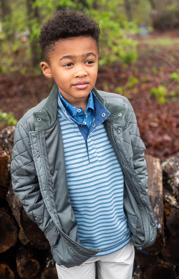 Kids Quilted Barn Jacket