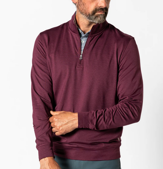 LS LONG DRIVE PERFORMANCE 1/4 ZIP PULLOVER