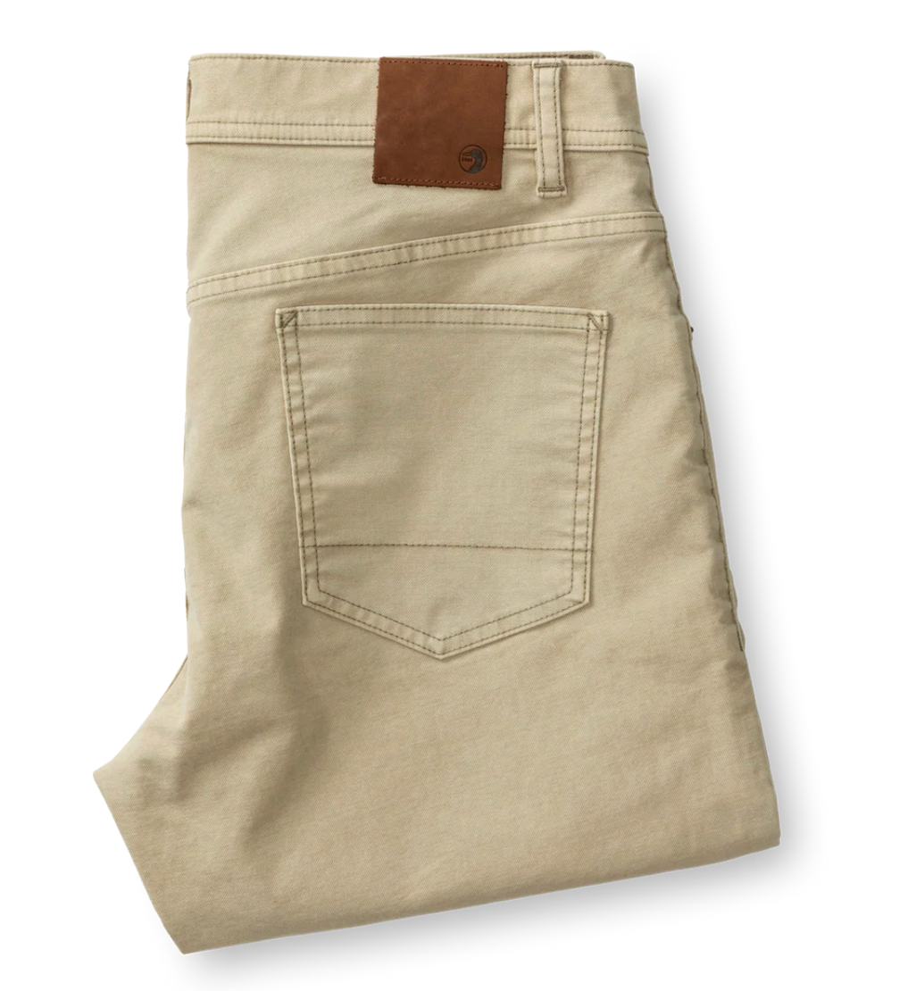 WELDON GARMENT DYED FIVE-POCKET PANT