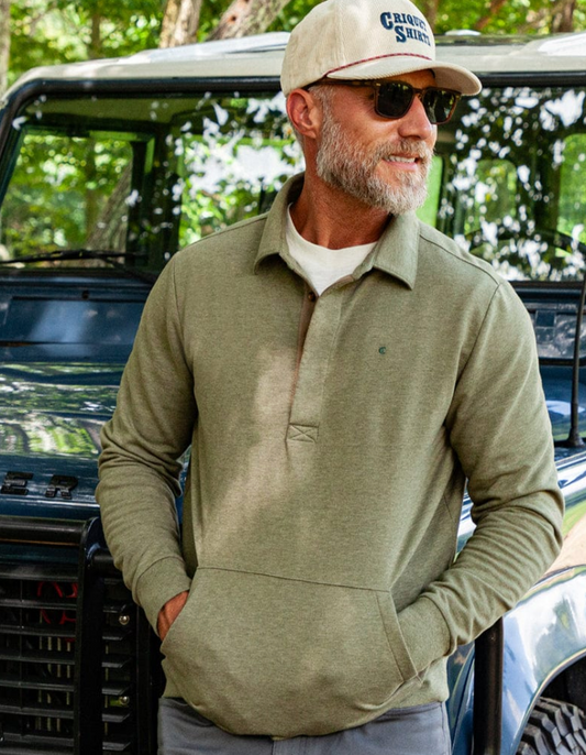 Collared Sweatshirt