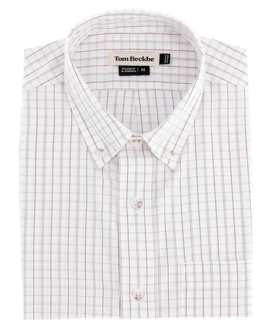 Monroe Poplin Shirt- Branco