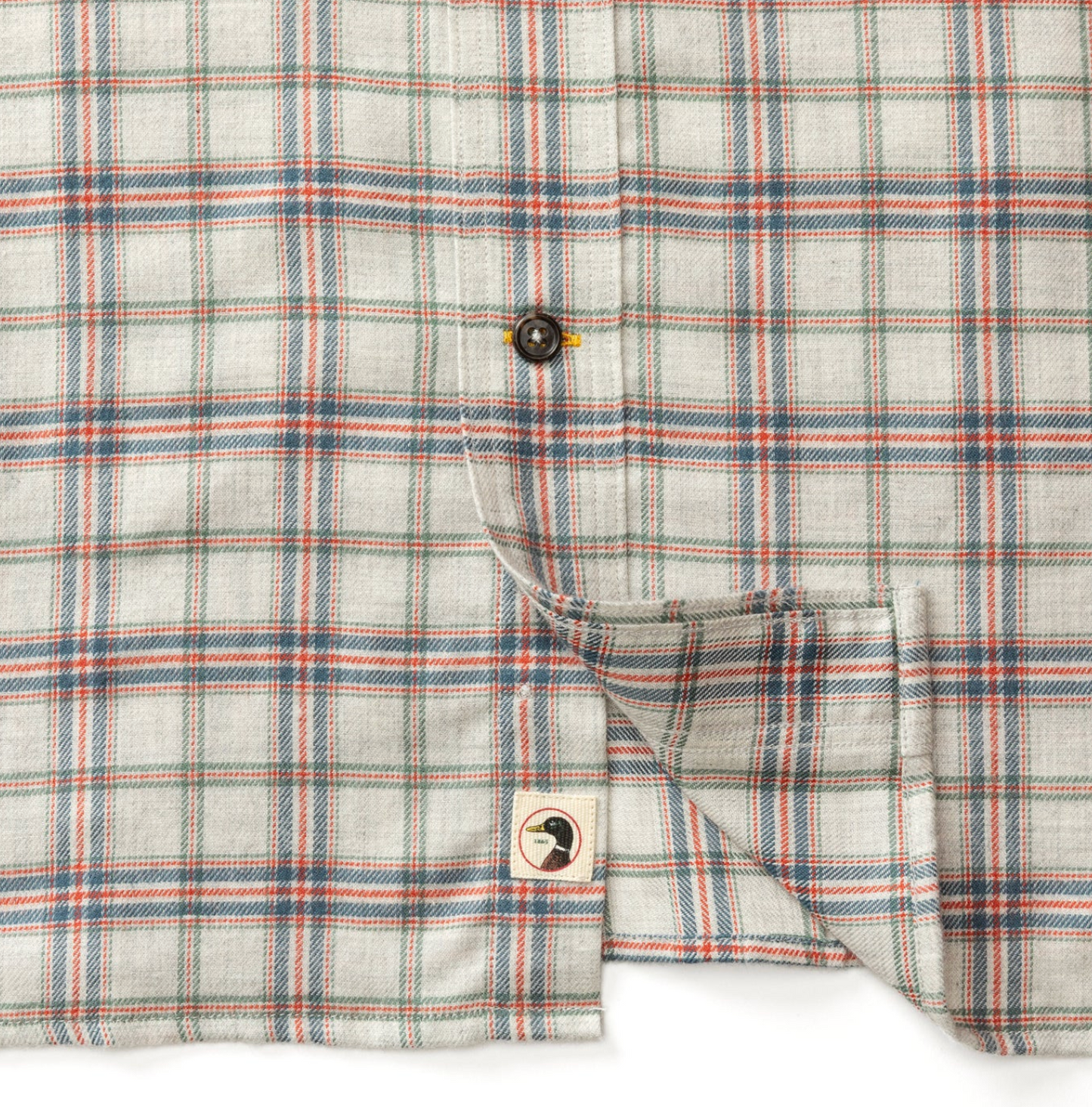 LS Cotton Flannel Sport Shirt- Malcolm Plaid