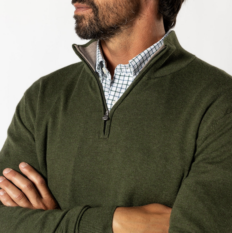 Ridley 1/4 Zip Sweater