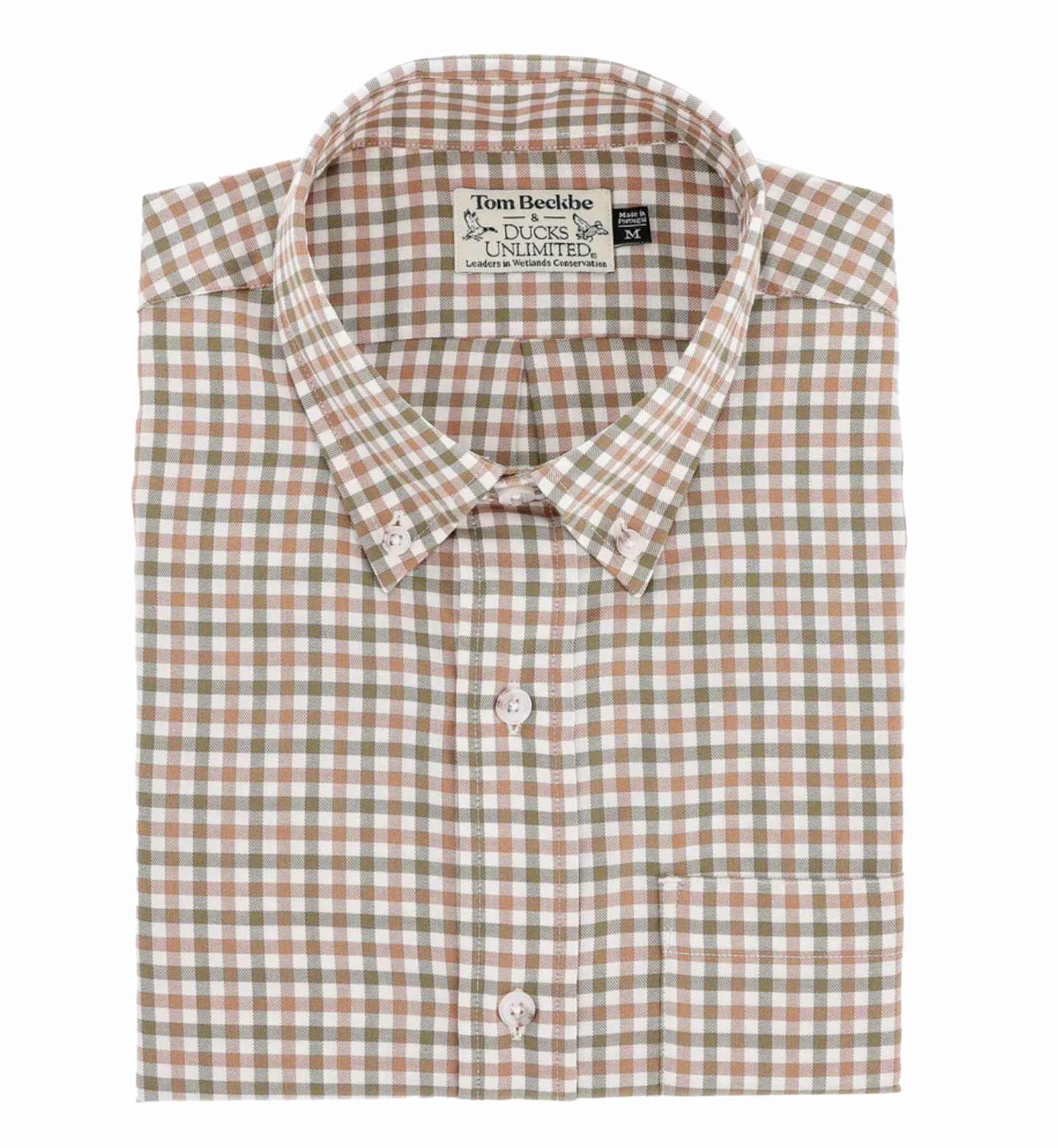 Knapp Cotton Twill Sport Shirt- Pin Oak