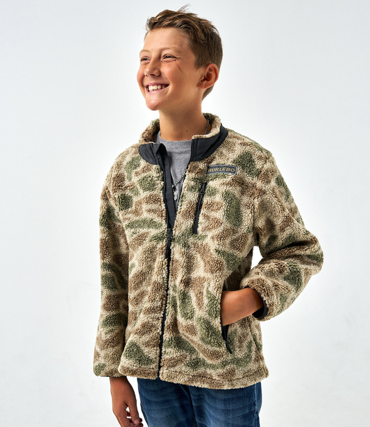 Toddler Sherpa Full Zip Jacket