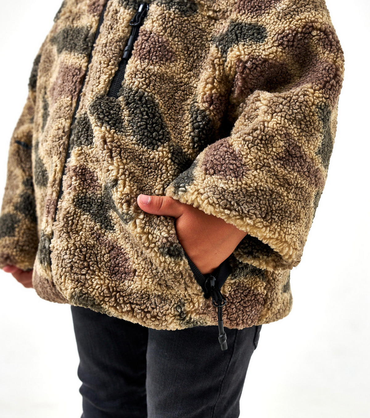 Youth Sherpa Full Zip Jacket