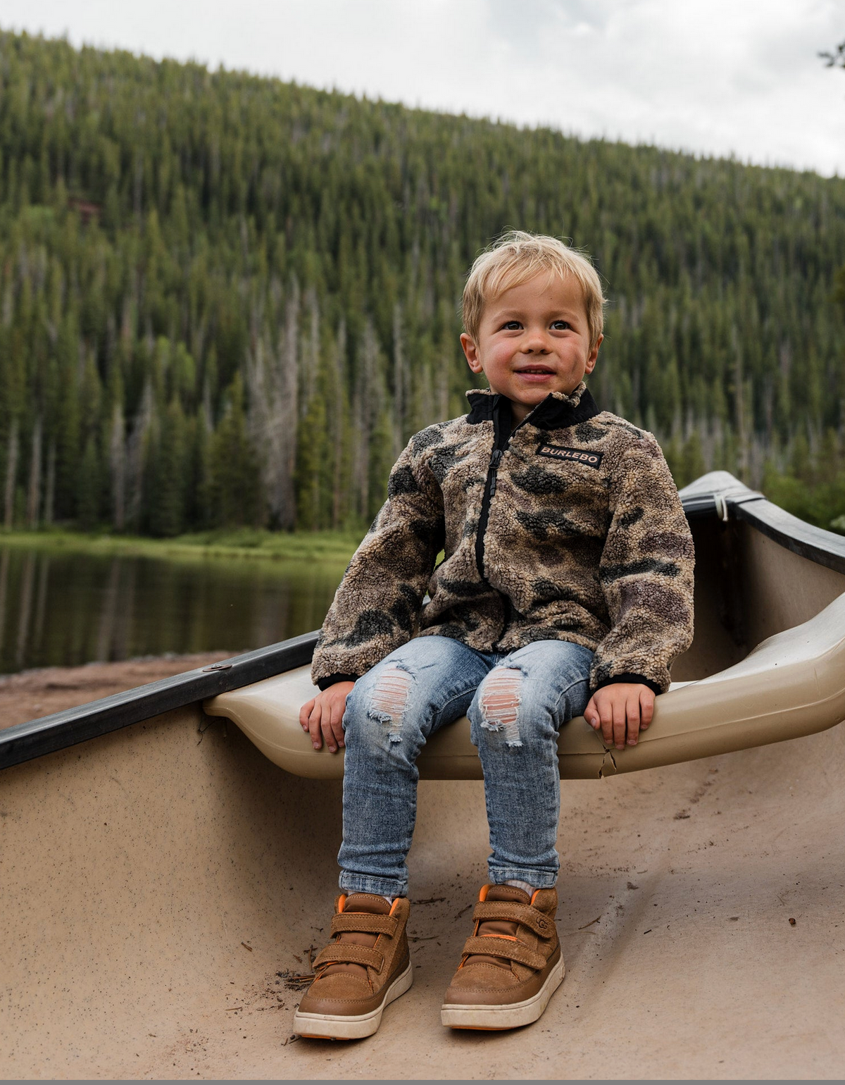 Youth Sherpa Full Zip Jacket