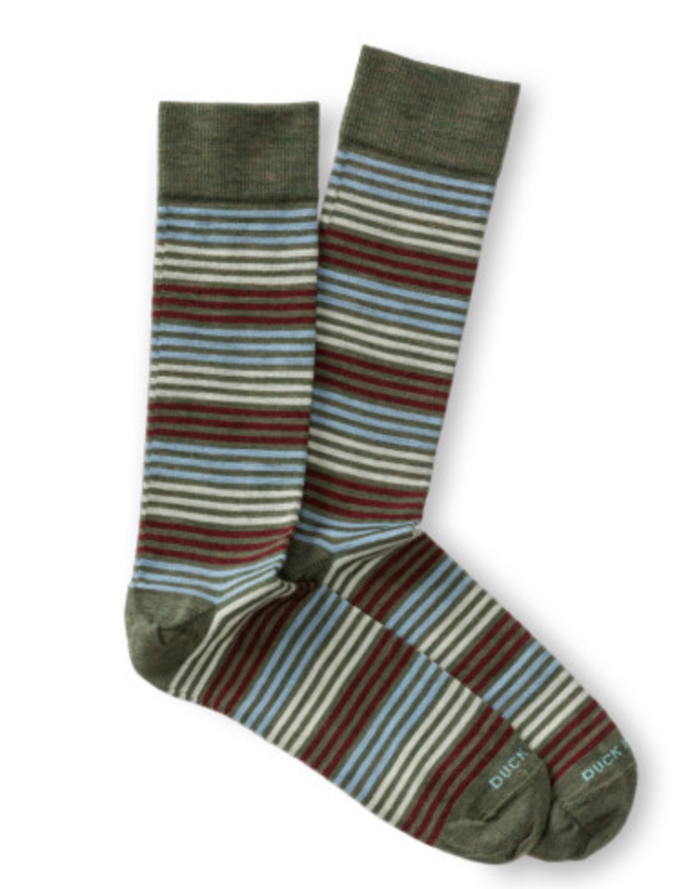 EVERYDAY CHINO SOCK DUCK GREEN