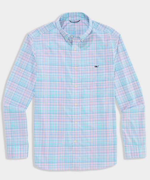 Performance Parrotfish Plaid Featherweight Shirt