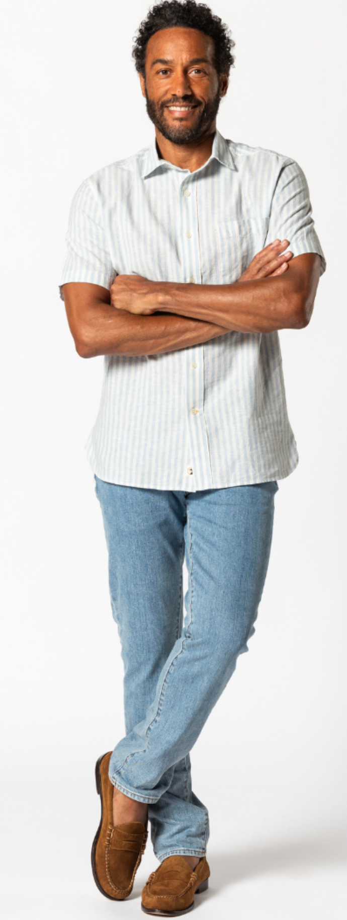 Duck Head Slim Straight Light Wash Denim