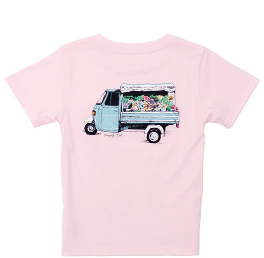 Girls Fresh Florals SS Tee