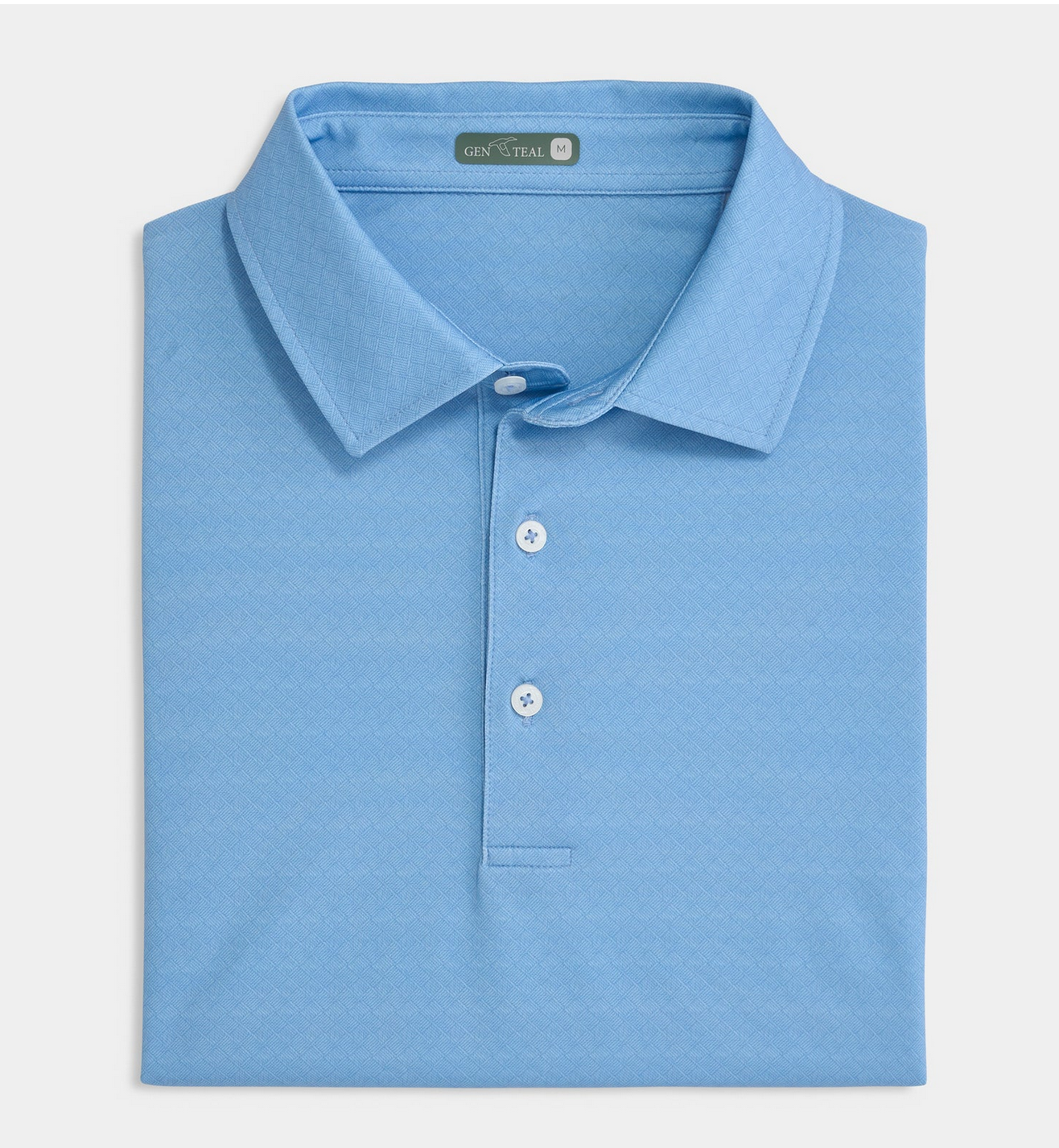 Rope Work Printed Performance Polo