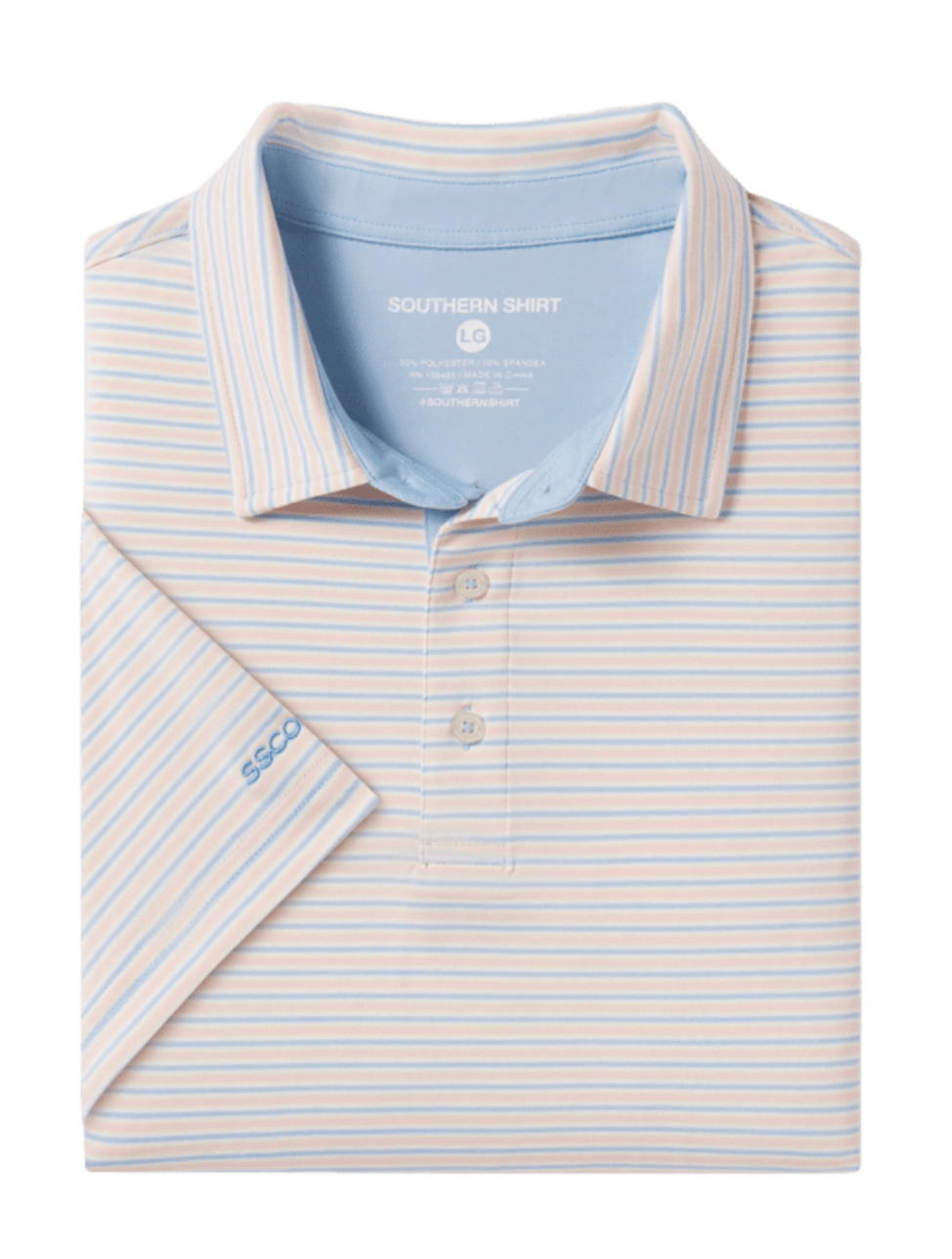 Scoreboard Stripe Polo