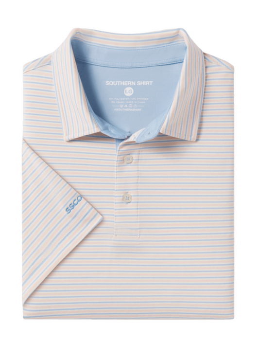 Scoreboard Stripe Polo