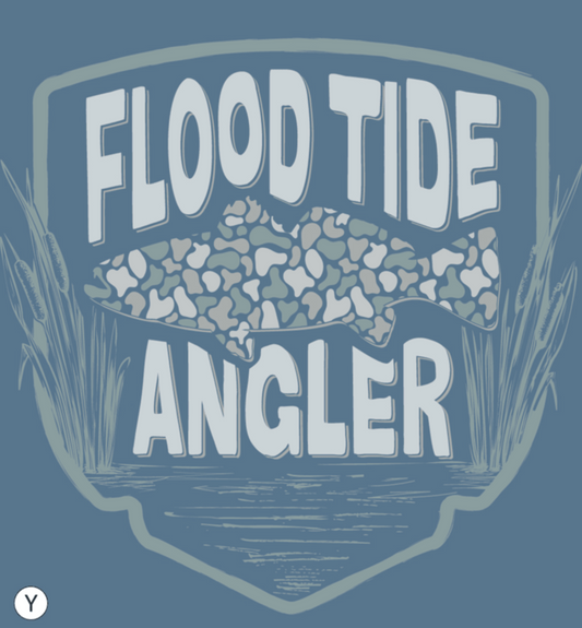 Youth Flood Tide Camo Tee SS