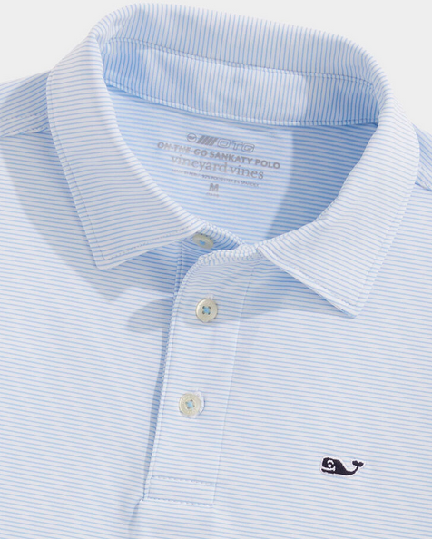 Boys' Performance St. Jean Stripe Polo Sankaty Polo