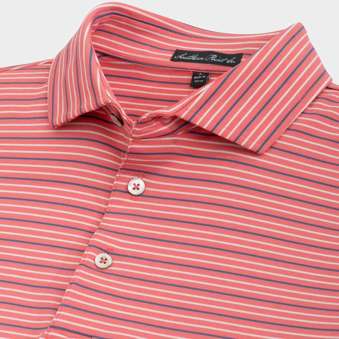 Youth Bayside Stripe Performance Polo